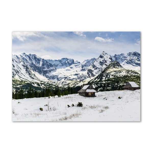 Foto glasbild Weiden im Tatra-Gebirge