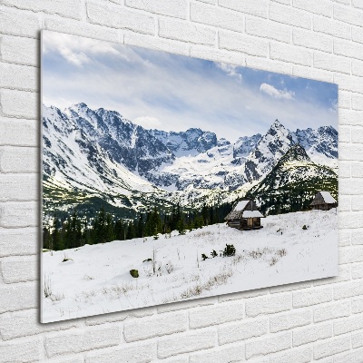 Foto glasbild Weiden im Tatra-Gebirge