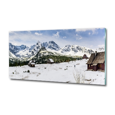 Foto glasbild Weiden im Tatra-Gebirge