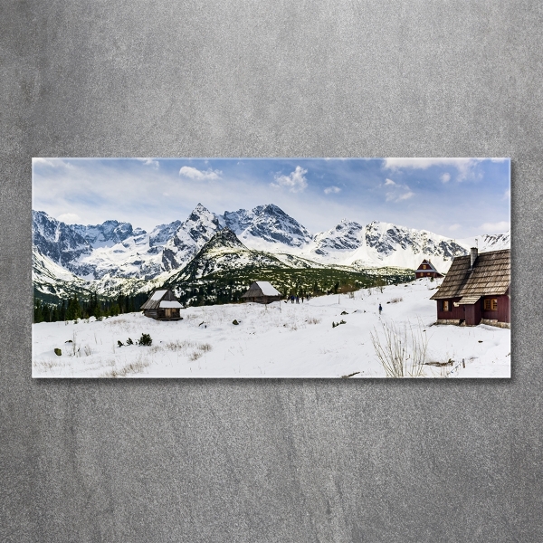 Foto glasbild Weiden im Tatra-Gebirge