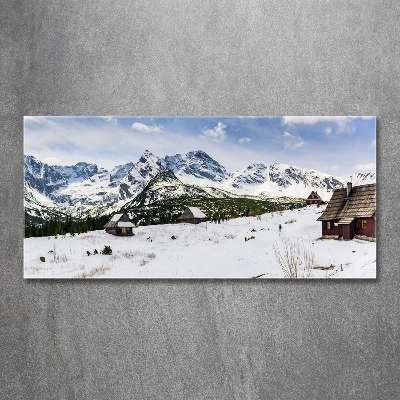Foto glasbild Weiden im Tatra-Gebirge