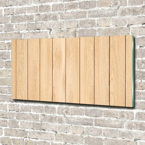 Bild auf glas Holzhintergrund