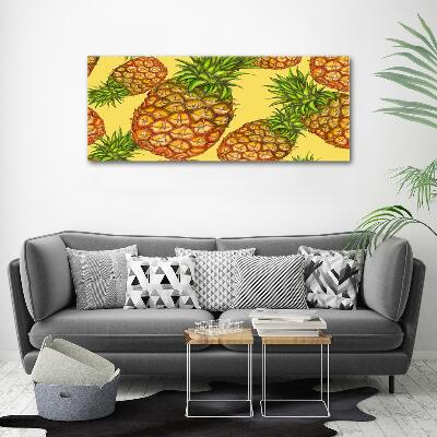 Foto glasbild Ananas