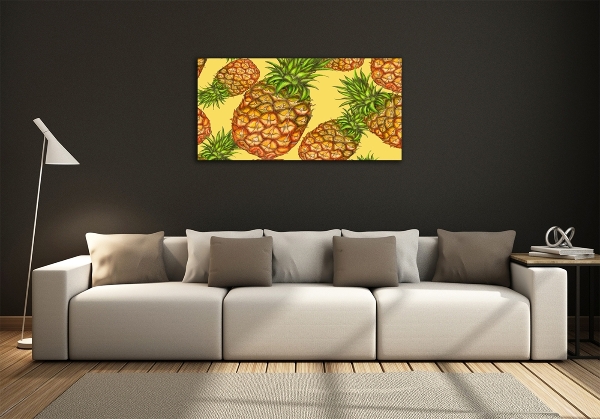 Foto glasbild Ananas