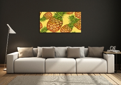 Foto glasbild Ananas