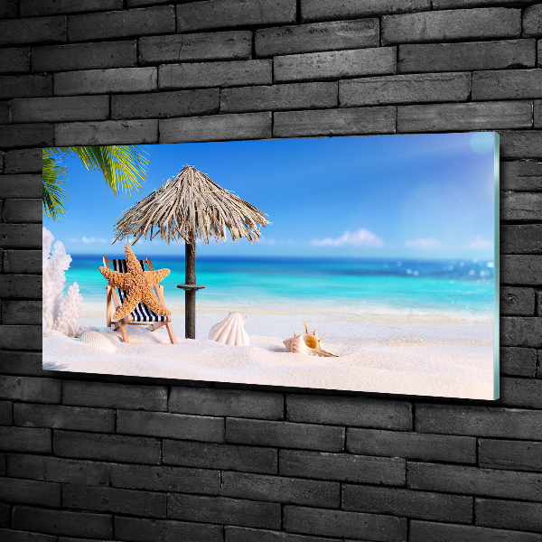 Bild auf glas Strandurlaub