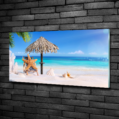 Bild auf glas Strandurlaub