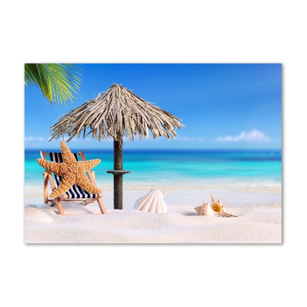 Bild auf glas Strandurlaub