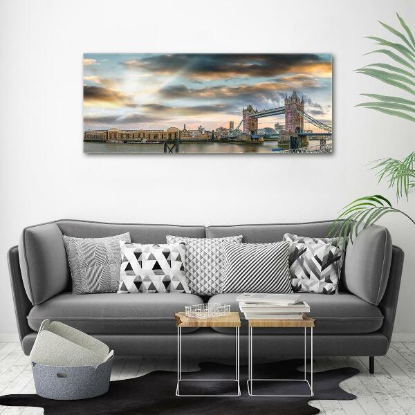 Glasbild Tower Bridge London