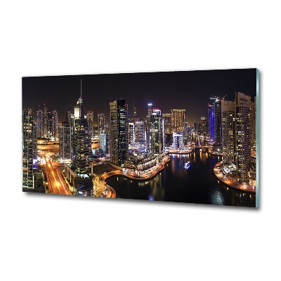 Foto glasbild Dubai Marina