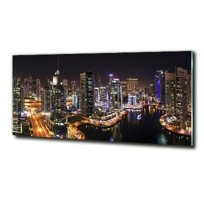 Foto glasbild Dubai Marina