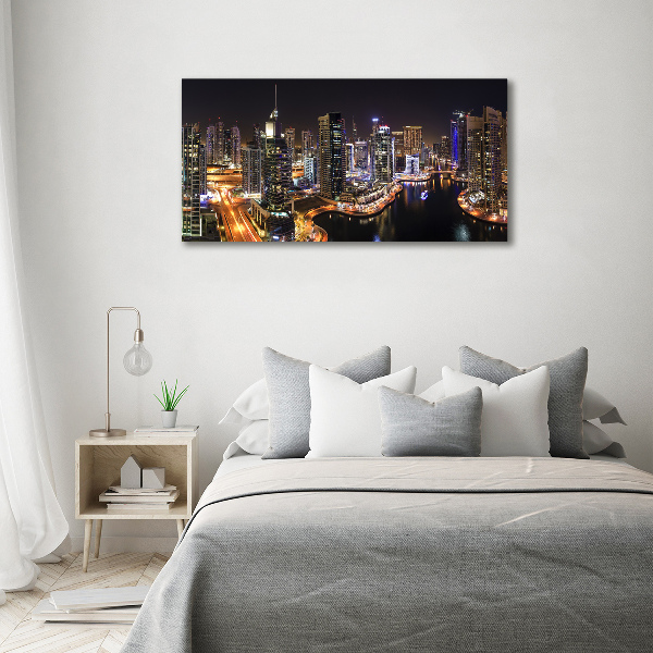 Foto glasbild Dubai Marina