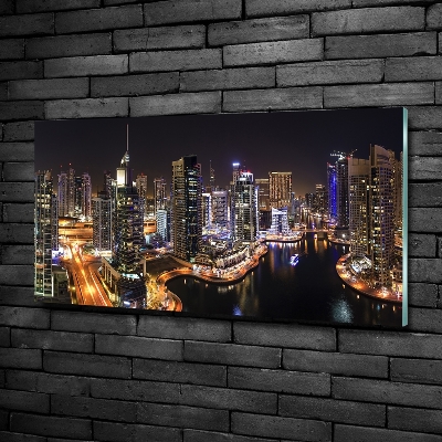 Foto glasbild Dubai Marina