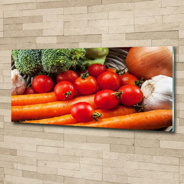 Bild auf glas Gemüse