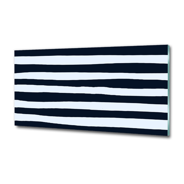 Glasbild Gestreifter Hintergrund