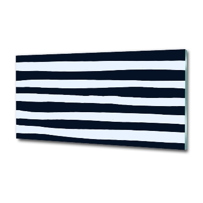 Glasbild Gestreifter Hintergrund