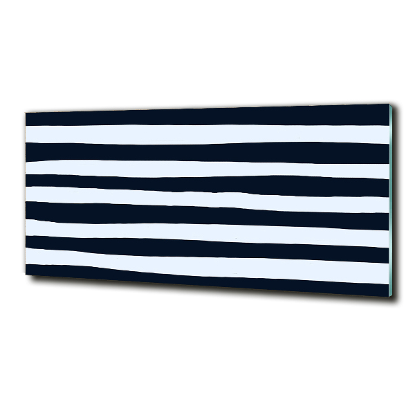 Glasbild Gestreifter Hintergrund