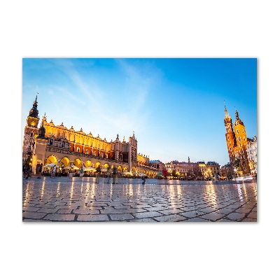 Glasbild Krakau, Polen