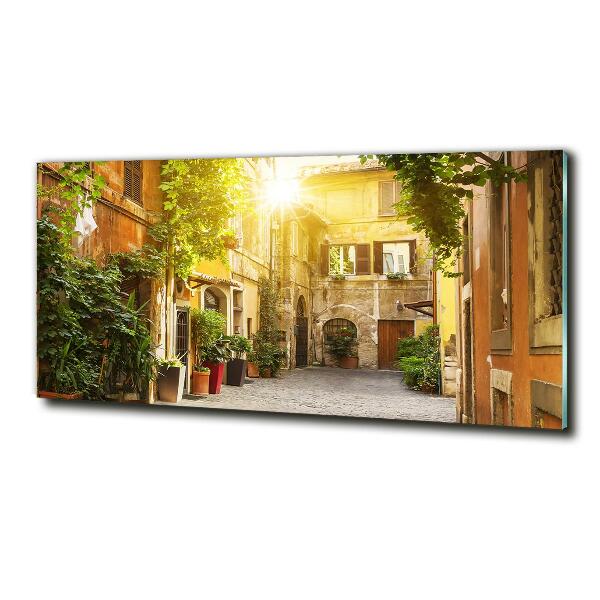 Bild auf glas Italienische Straßen