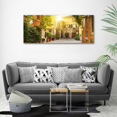 Bild auf glas Italienische Straßen