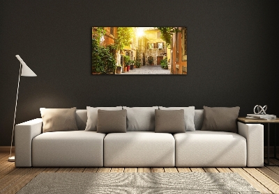 Bild auf glas Italienische Straßen