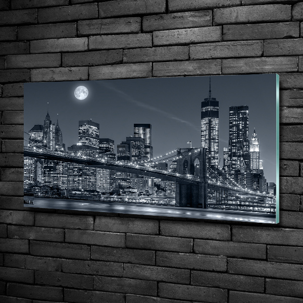 Foto glasbild Manhattan, New York