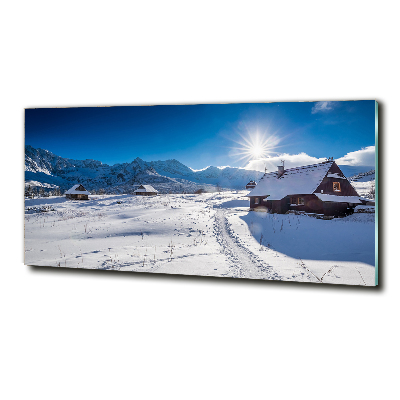 Glasbild Weiden im Tatra-Gebirge