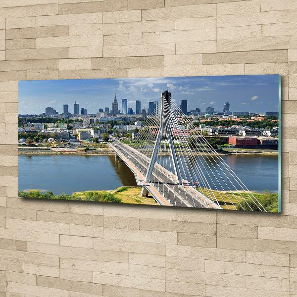 Foto glasbild Warschau, Polen