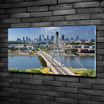 Foto glasbild Warschau, Polen