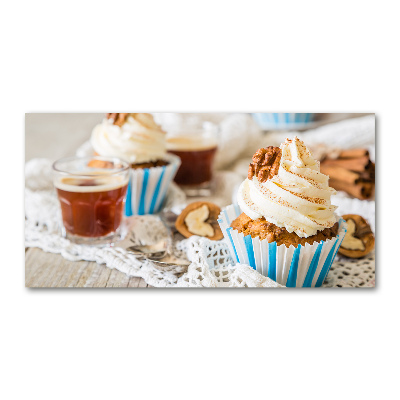 Glasbild Cupcakes