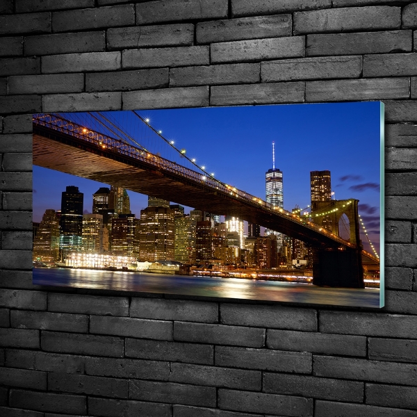Bild auf glas Manhattan, New York