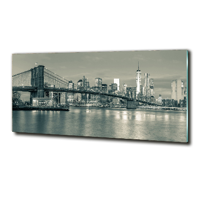 Glasbild Manhattan, New York