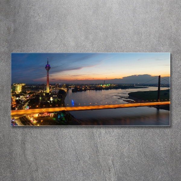 Foto glasbild Düsseldorf, Deutschland