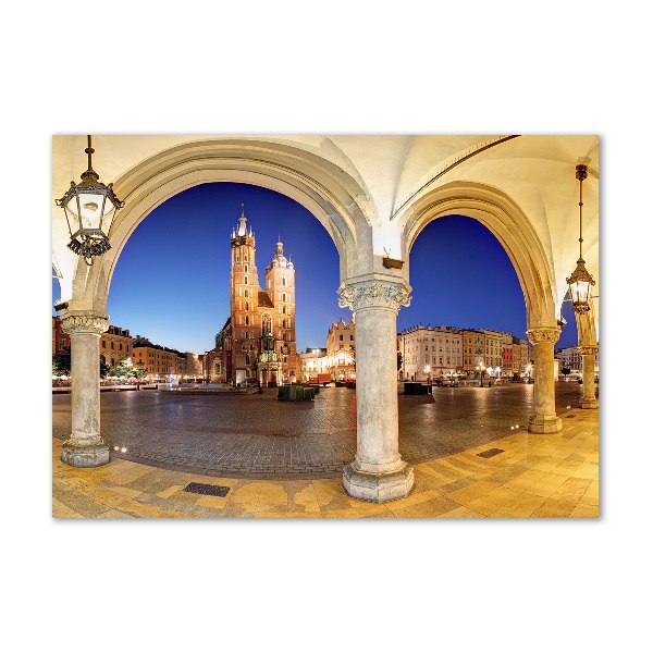 Bild auf glas Krakau, Polen