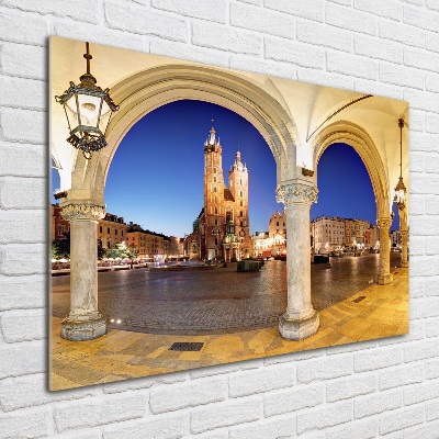 Bild auf glas Krakau, Polen