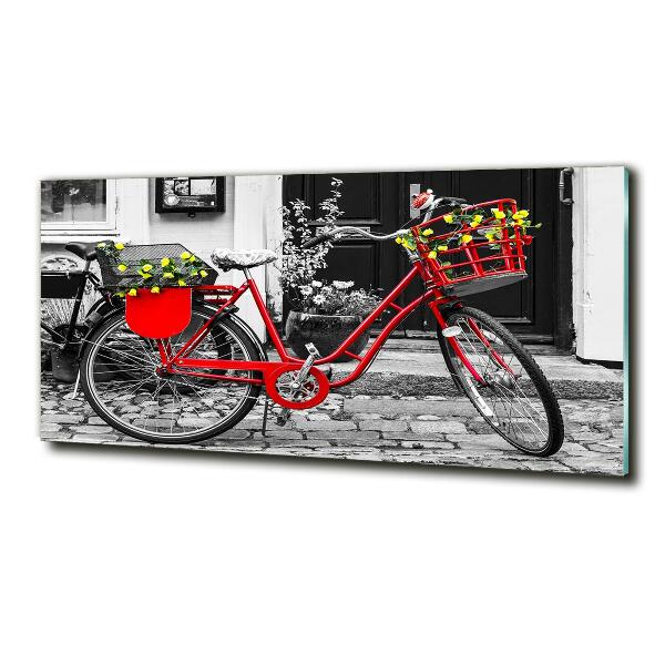 Foto glasbild Citybike