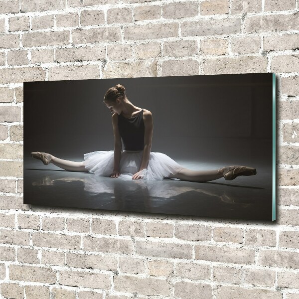 Glasbild Ballerina