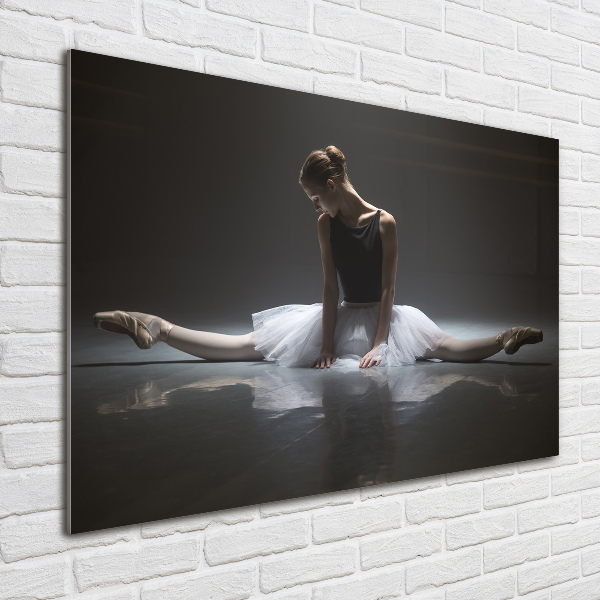 Glasbild Ballerina