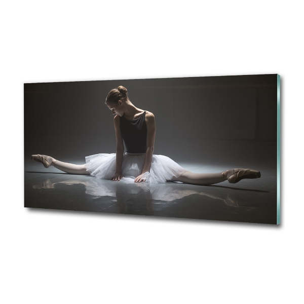 Glasbild Ballerina