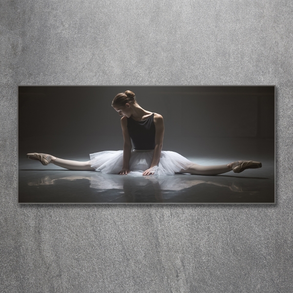 Glasbild Ballerina