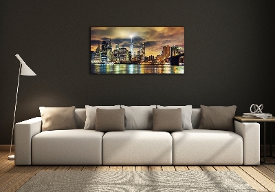 Bild auf glas Manhattan, New York