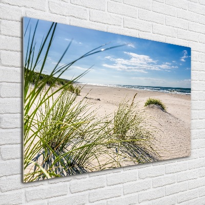 Foto glasbild Strand von Mrzeżyno