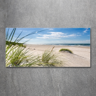 Foto glasbild Strand von Mrzeżyno
