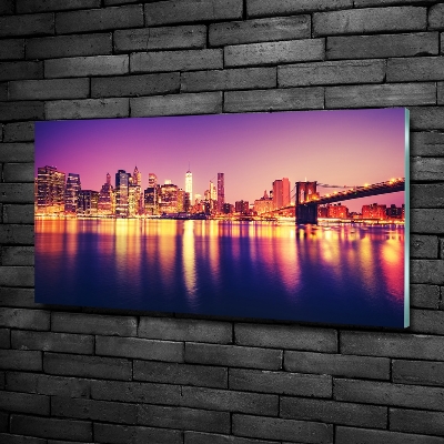 Bild auf glas Manhattan, New York