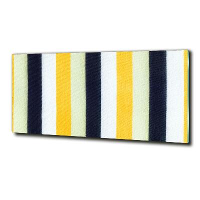 Bild auf glas Gestreifter Hintergrund