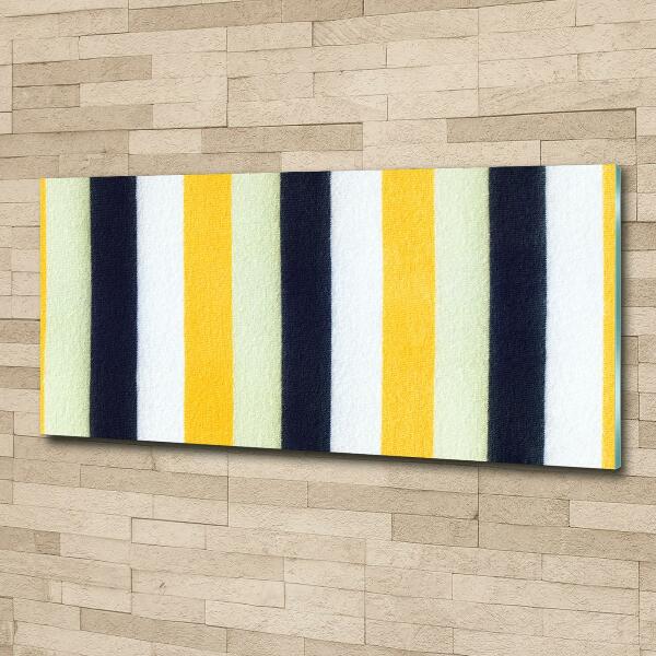 Bild auf glas Gestreifter Hintergrund