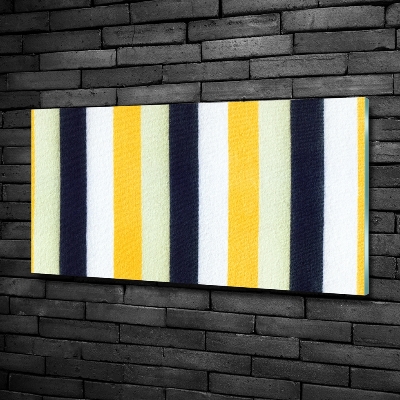 Bild auf glas Gestreifter Hintergrund