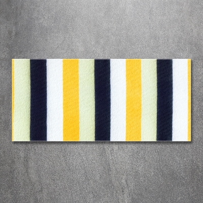 Bild auf glas Gestreifter Hintergrund