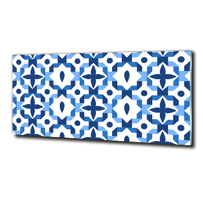 Glasbild Geometrischer Hintergrund