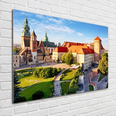 Glasbild Krakau, Polen